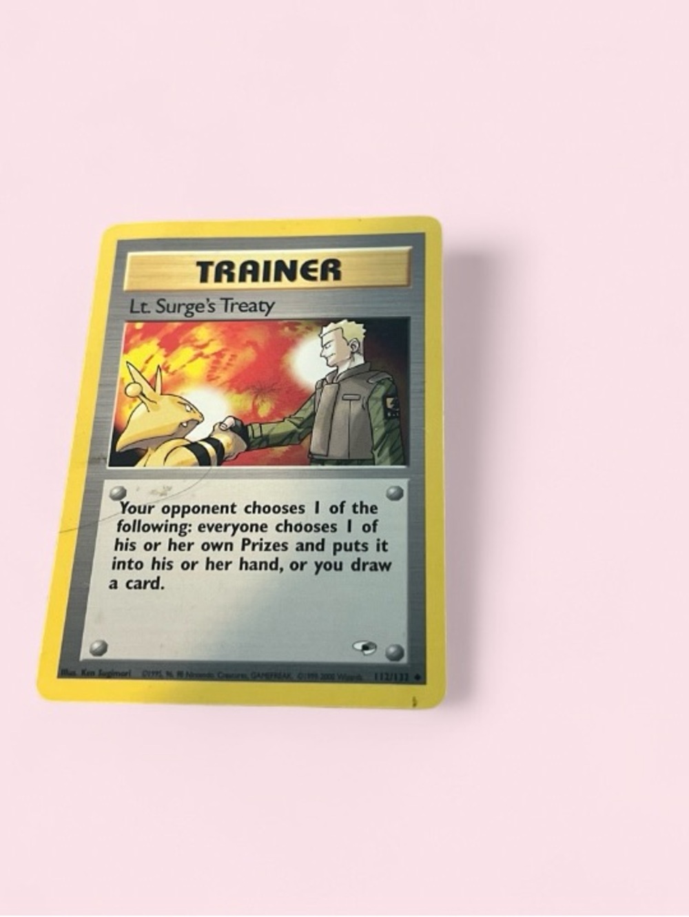 Lt treaty trainer card